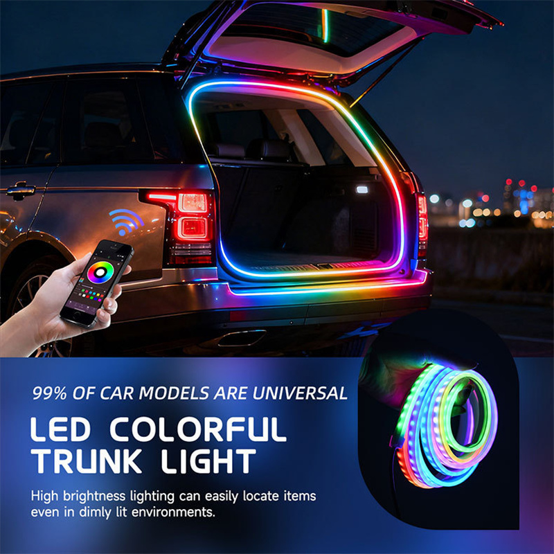 Rgb Hub Sync - 12V 4 Meters Car Trunk RGB