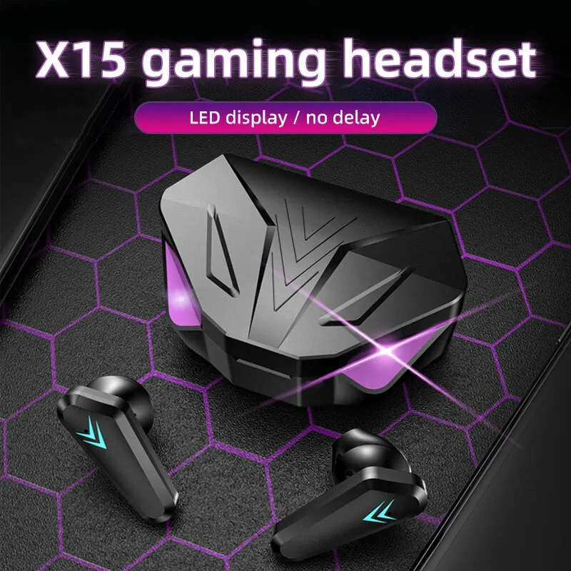 Gaming Set Accessories - X15 TWS Gaming Earbuds Wireless Bluetooth