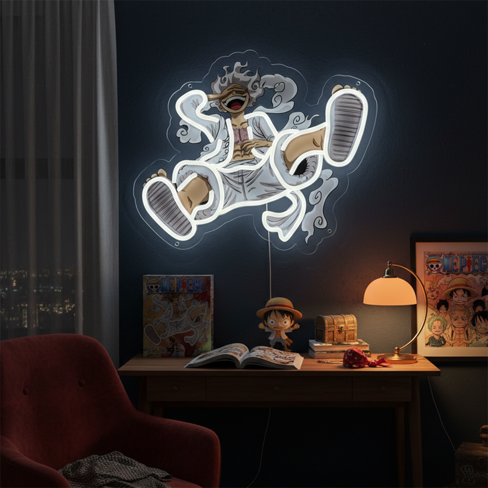 Gaming Accessories For Room - One Piece Pokemon Anime Neon Sign