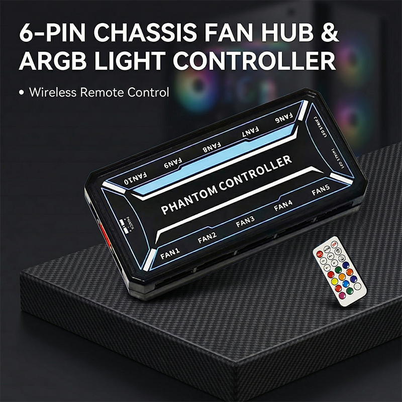 Rgb Hub Sync - SysCooling ARGB PWM Fan Control Hub