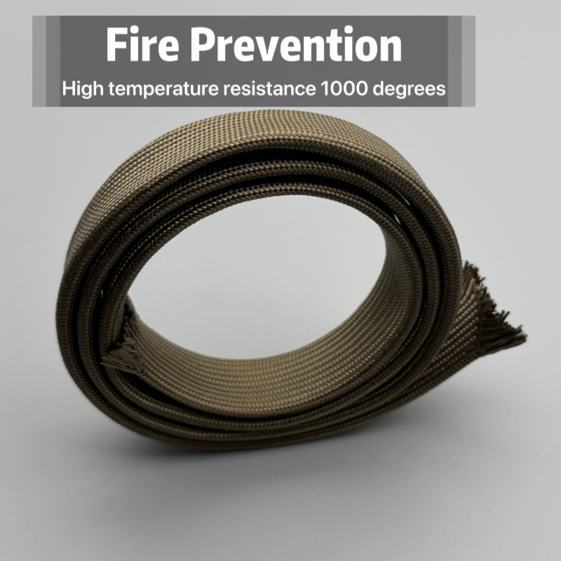 Fiberglass Tube 2-20mm 1000°C  - огляд і ціна Cable Sleeve Braided