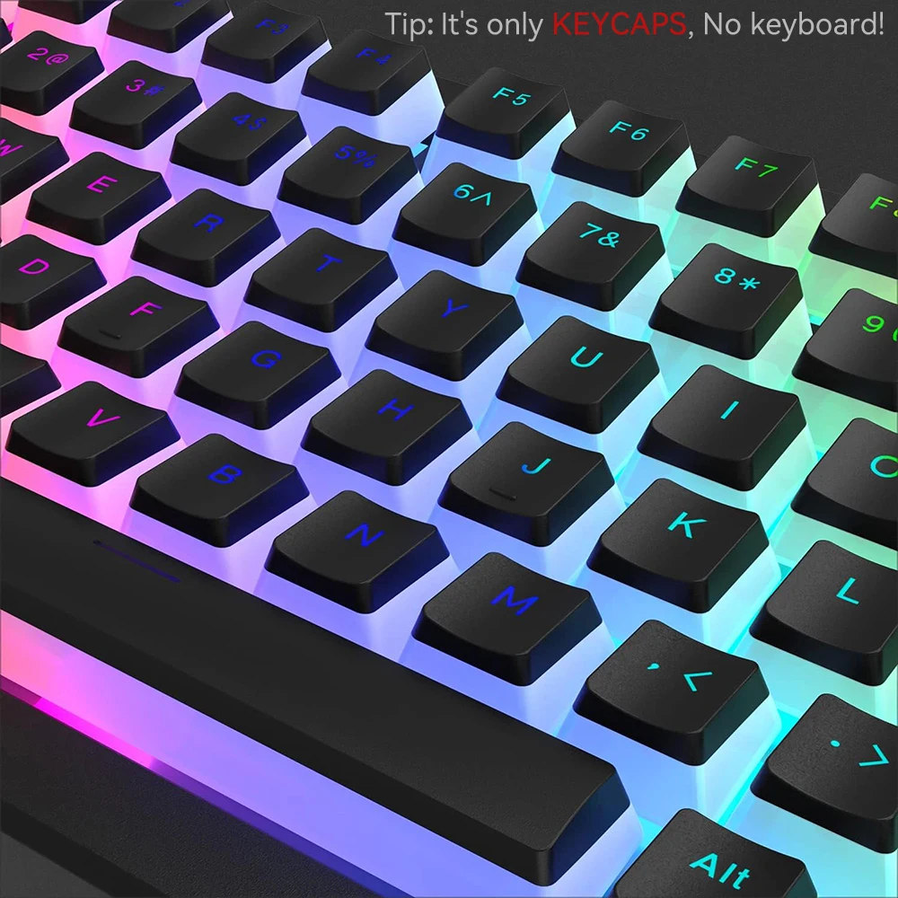 New Pudding PBT Keycaps 129 Ke - огляд і ціна Gaming Accessories Razer