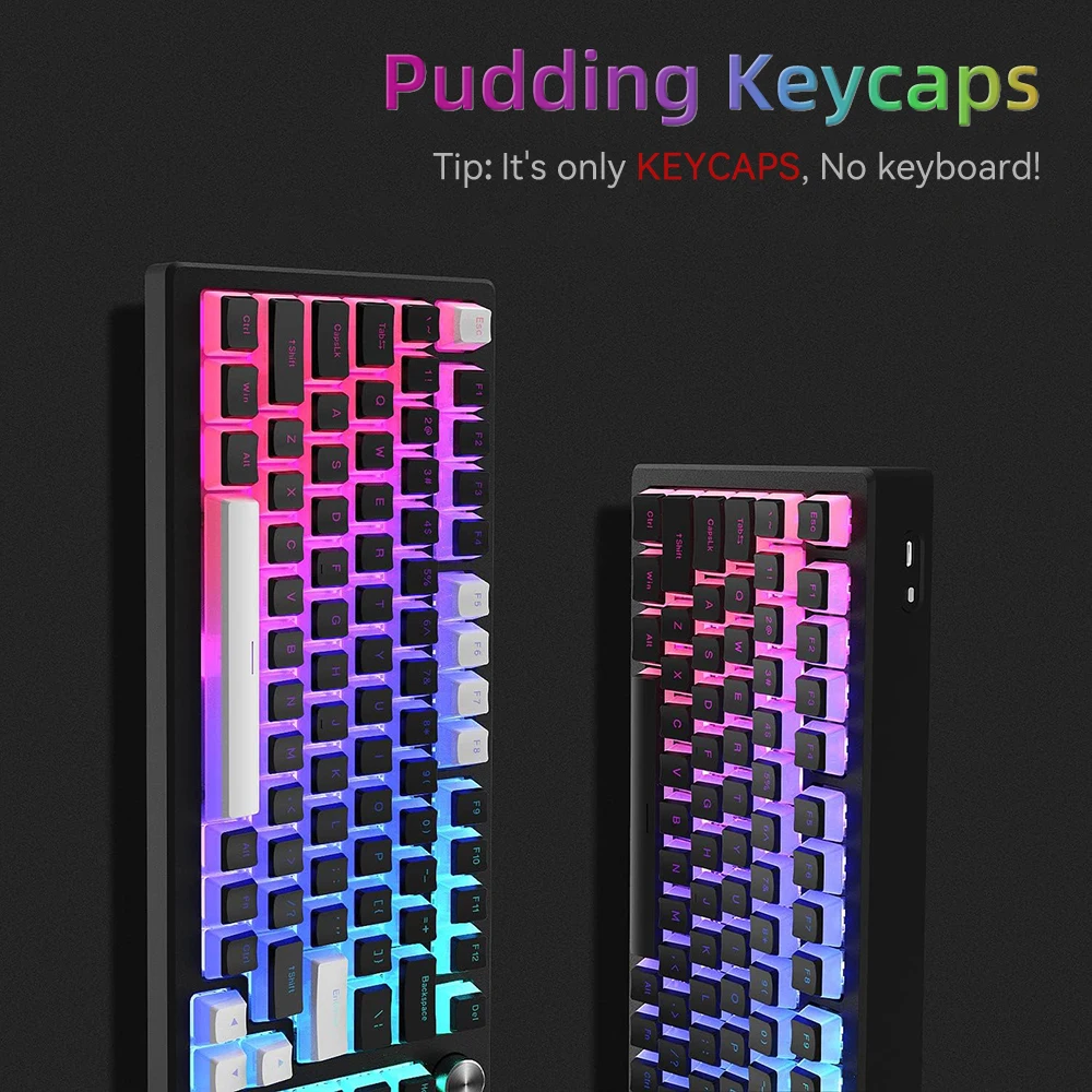 New Pudding PBT Keycaps 129 Ke - огляд і ціна Gaming Accessories Razer
