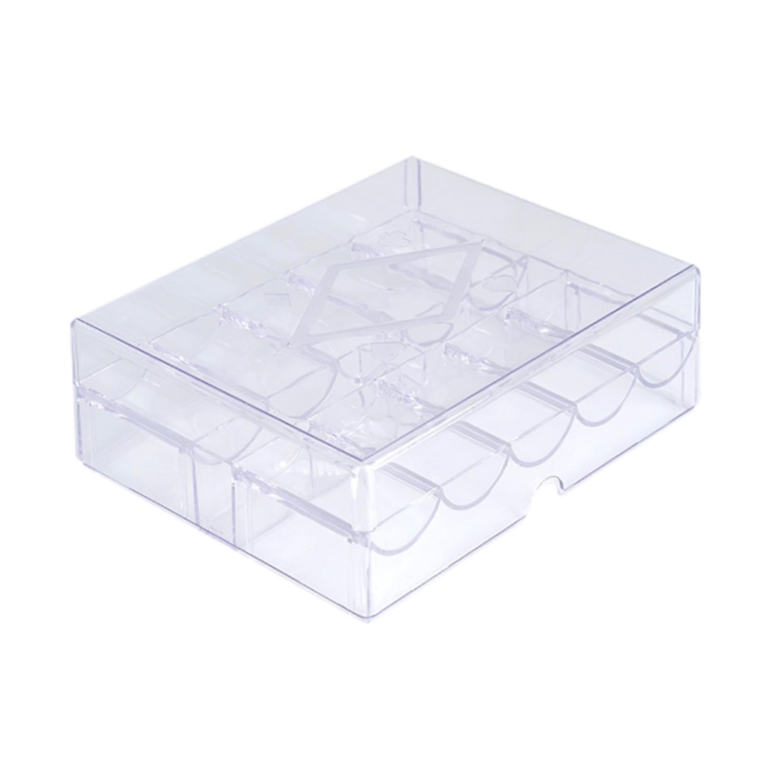 Acrylic Clear Chip Case Chip C - огляд і ціна Gaming Accessories Organizer