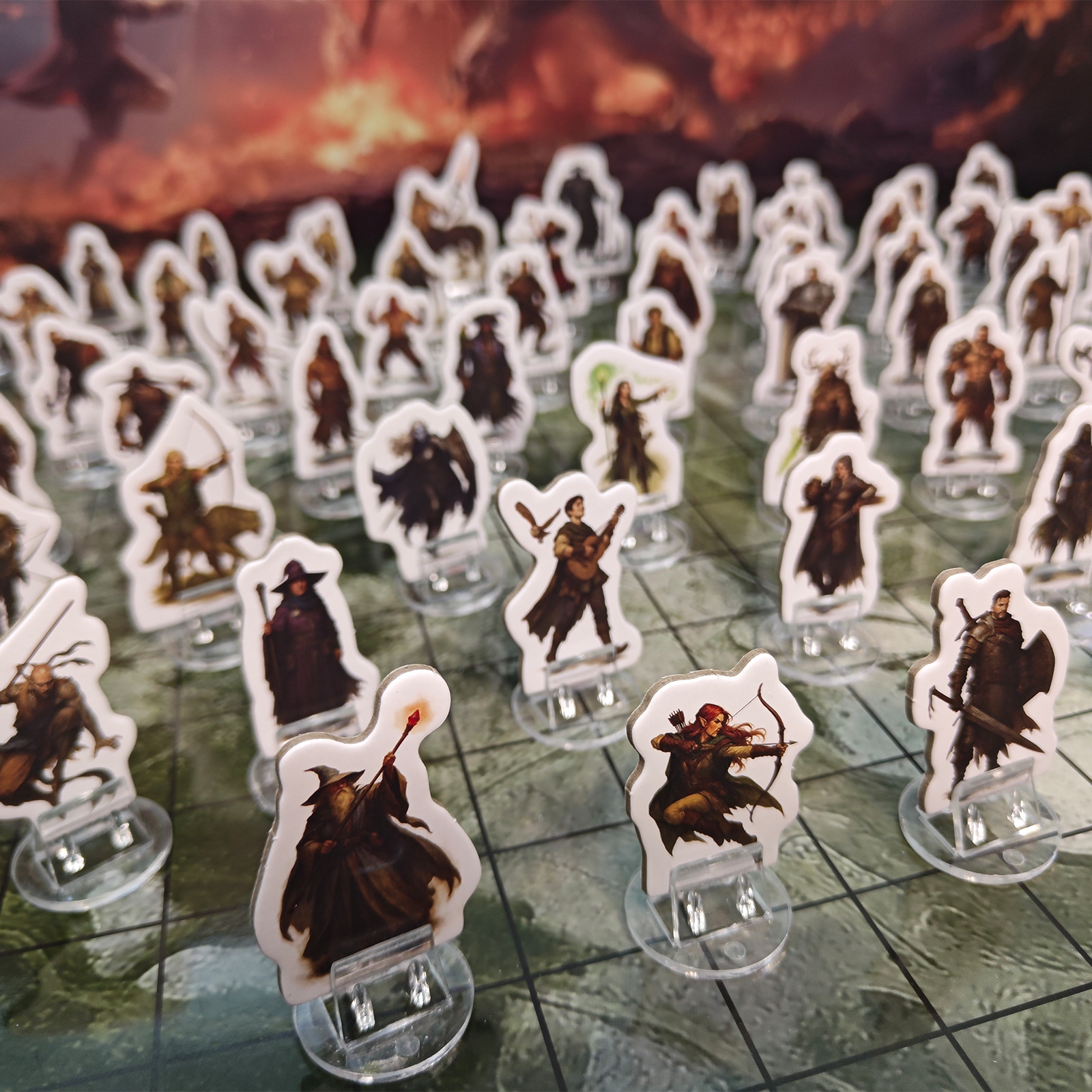 2D Tabletop RPG Board Game Min - огляд і ціна Gaming Set Accessories