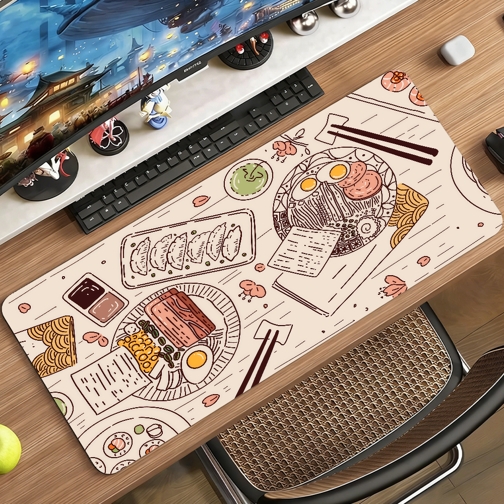 Retro Japanese Ramen Mouse Pad - огляд і ціна Gaming Accessories Retro