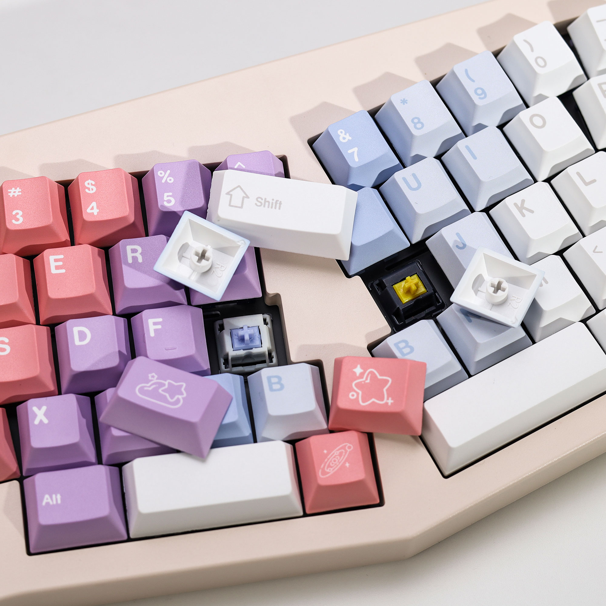 KBDiy Dreamscape Theme Keycaps - огляд і ціна Gaming Set Accessories