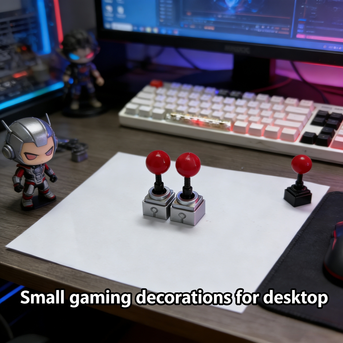 NEW Artisan Keycaps Game Rocke - огляд і ціна Gaming Accessories Retro