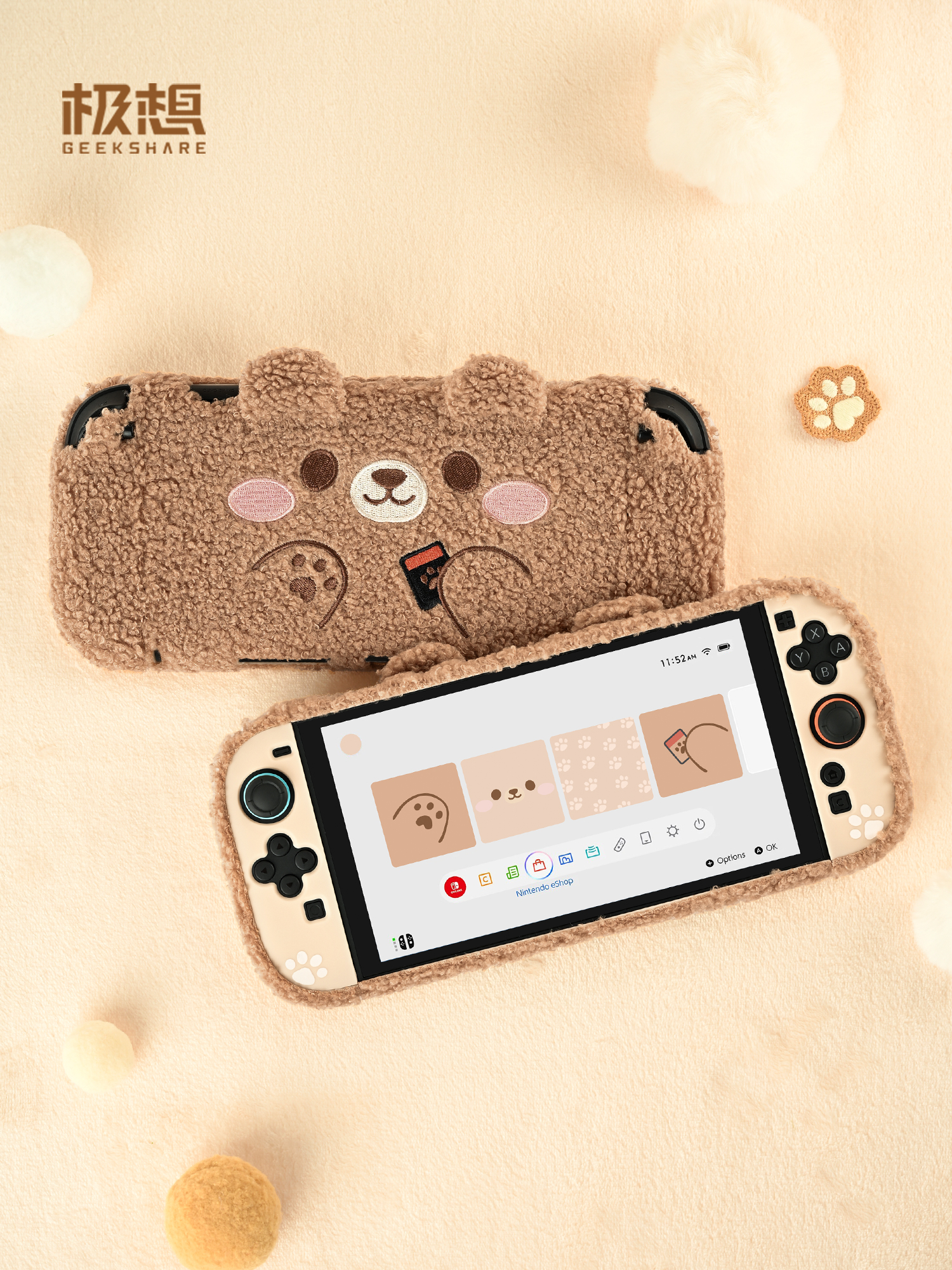 GEEKSHARE NS2 Switch 2 Plush-S - огляд і ціна Gaming Kit Accessories Nintendo Switch