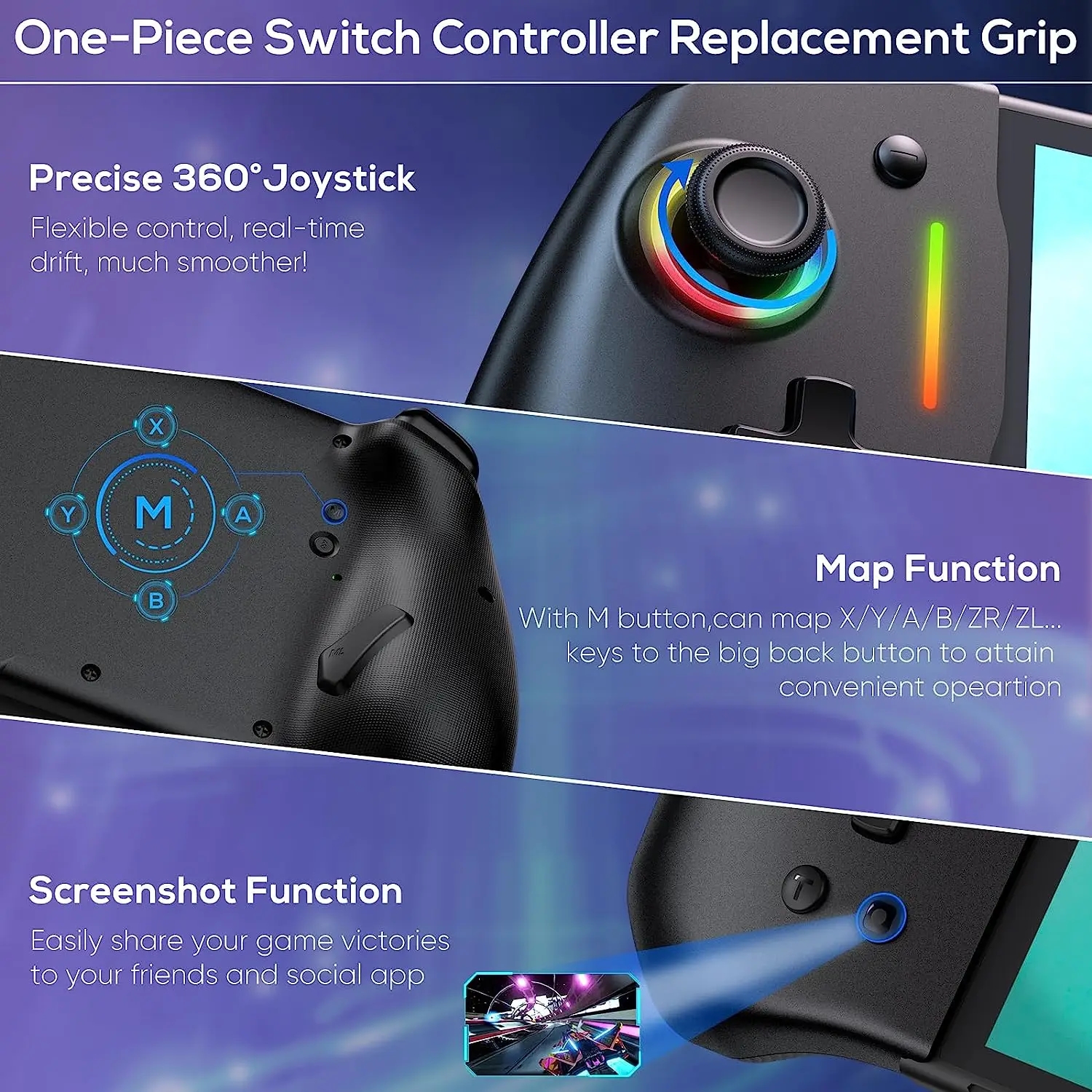 Gamepad Gaming Control Game Pa - огляд і ціна Gaming Kit Accessories Nintendo Switch