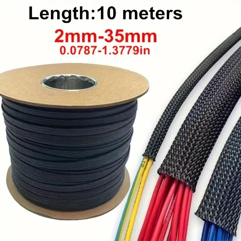 10m /32.8 Feet Pet Expandable  - огляд і ціна Cable Sleeve Braided