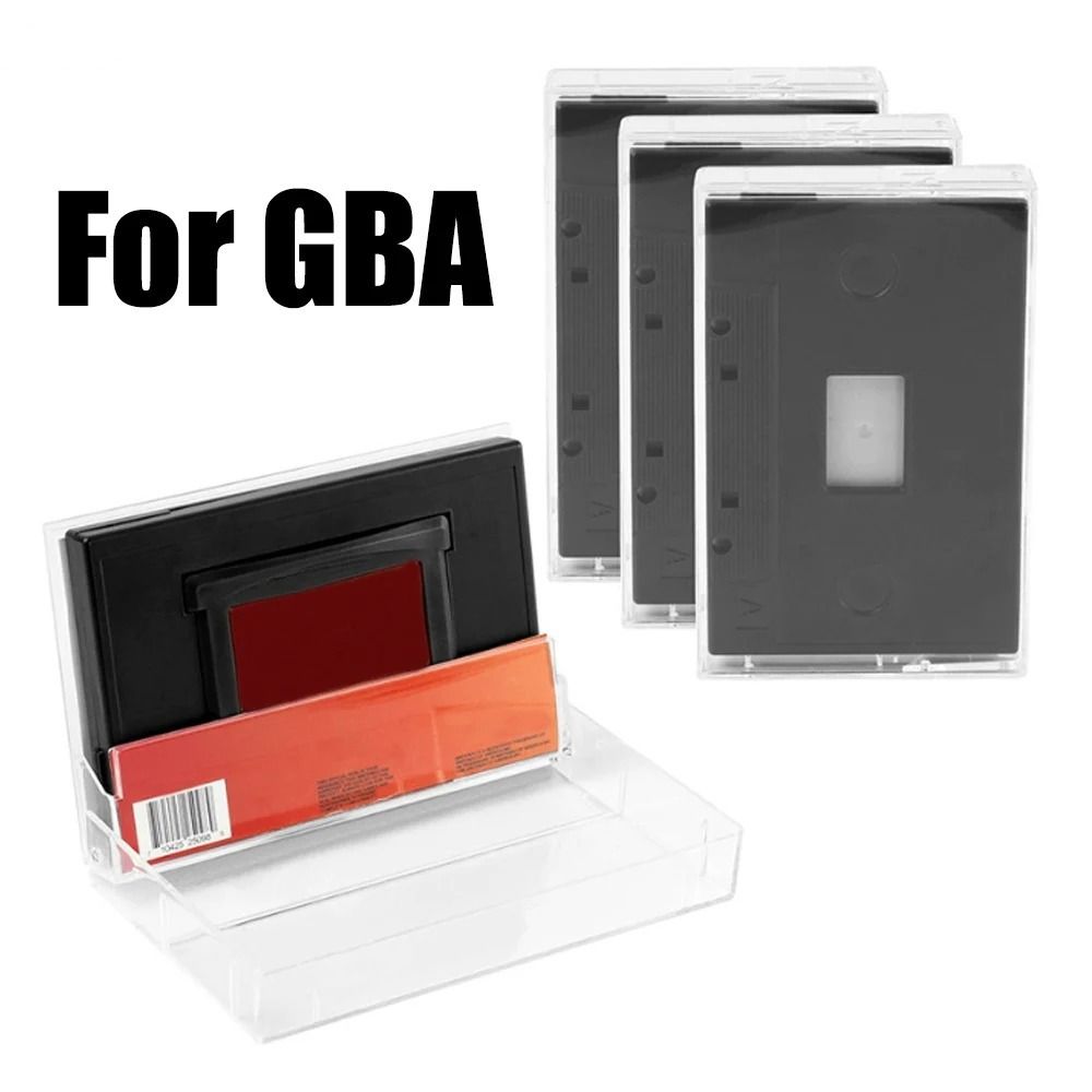 Clear Game Cassette Storage Bo - огляд і ціна Gaming Accessories Retro