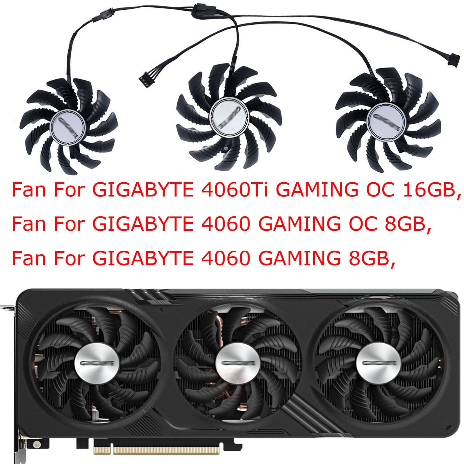 GPU Video Cards Fan,For GIGABY - огляд і ціна Gaming Set Accessories