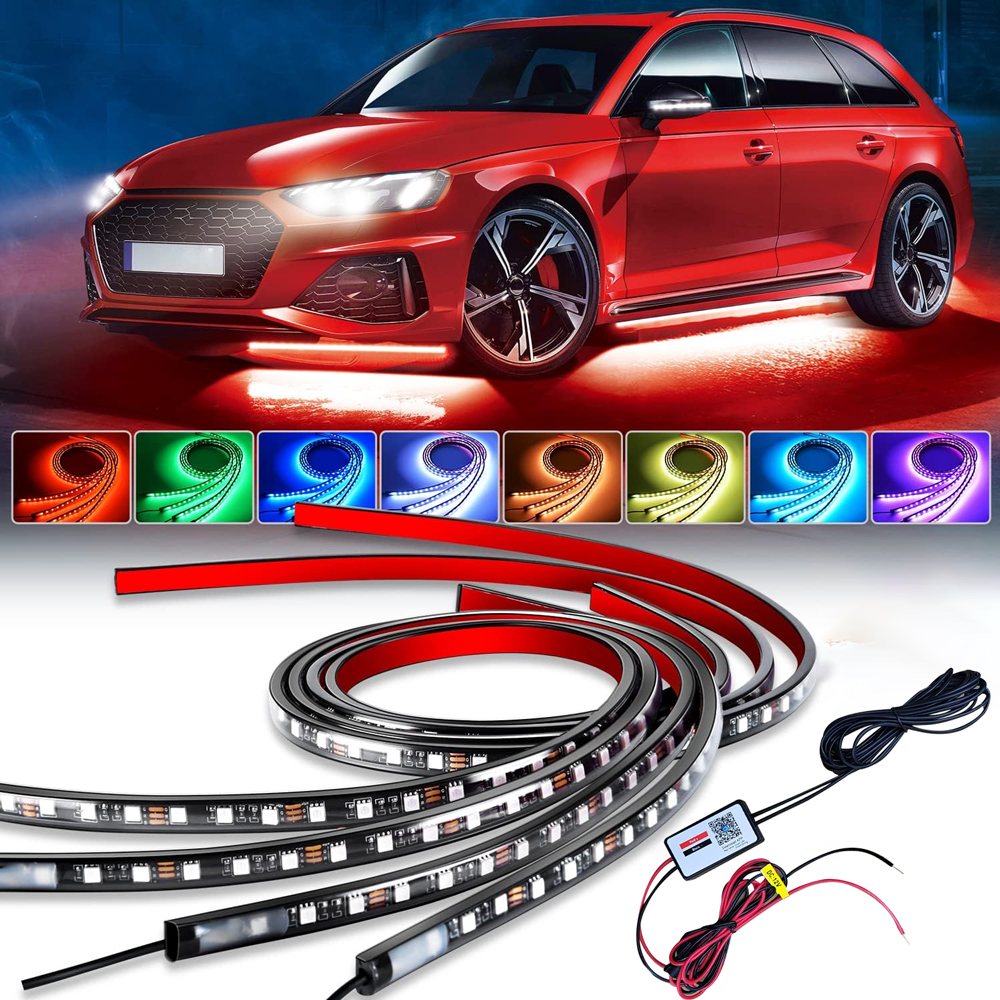 RGB Car Underglow Strip Lights - огляд і ціна Rgb Hub Sync