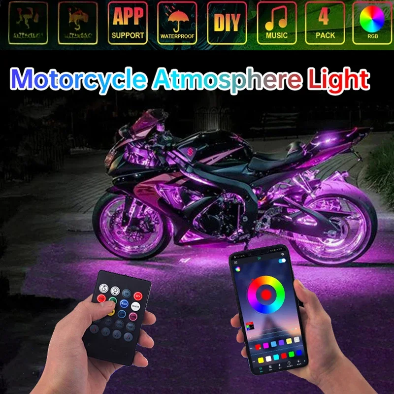 Led Motorcycle RGB Atmosphere  - огляд і ціна Rgb Hub Sync