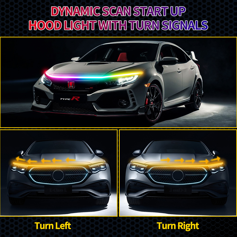RGB Dynamic Scan Start Up DRL  - огляд і ціна Rgb Hub Sync
