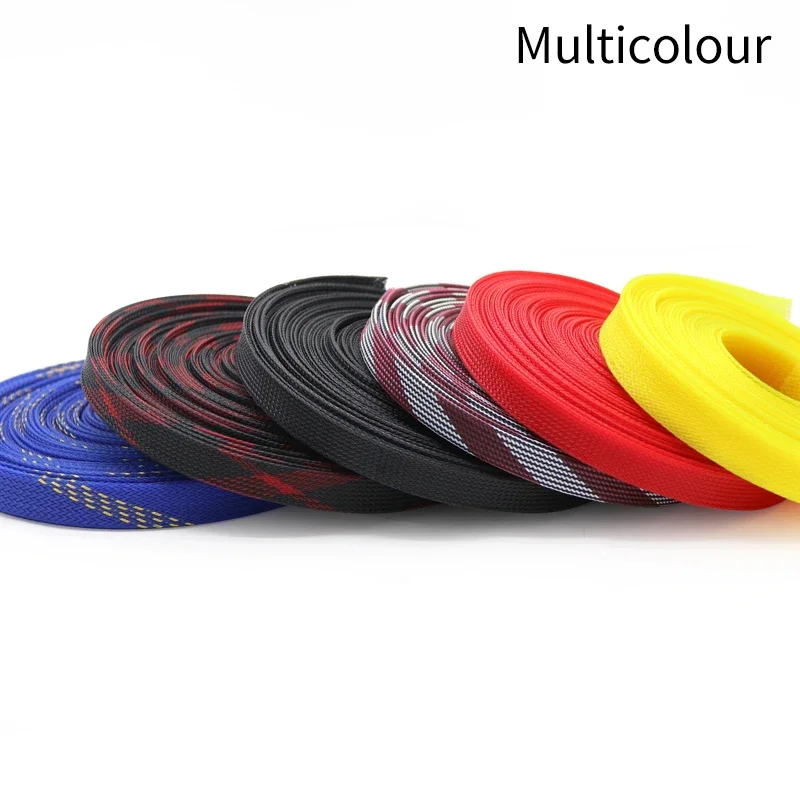 5M New Tight High Density PET  - огляд і ціна Cable Sleeve Braided