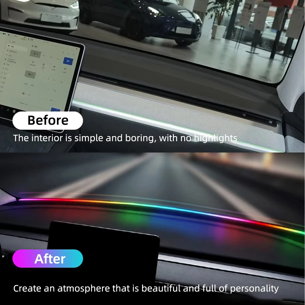 Front Windshield LED Atmospere - огляд і ціна Rgb Hub Sync