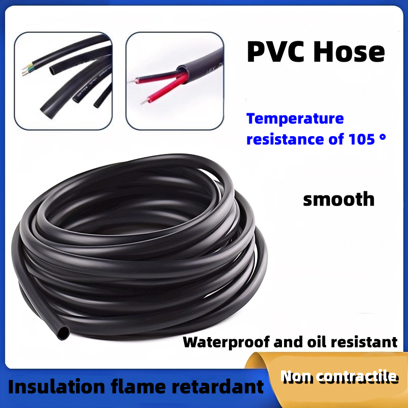 1M/3M/5M PVC TUBE Black PVC Sl - огляд і ціна Cable Sleeve Braided
