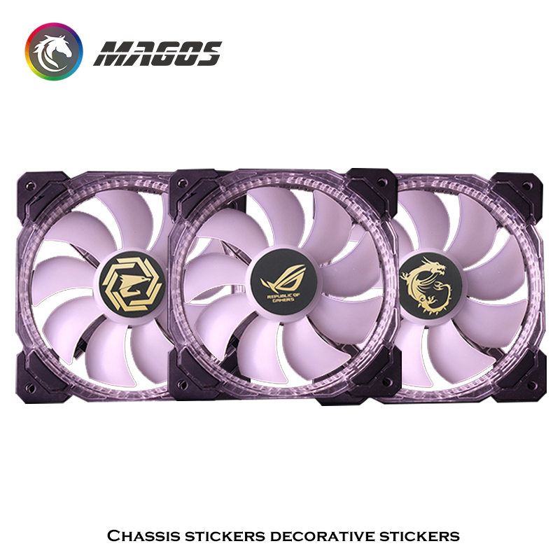 Computer Case Fan Metal Sticke - огляд і ціна Gaming Accessories For Room