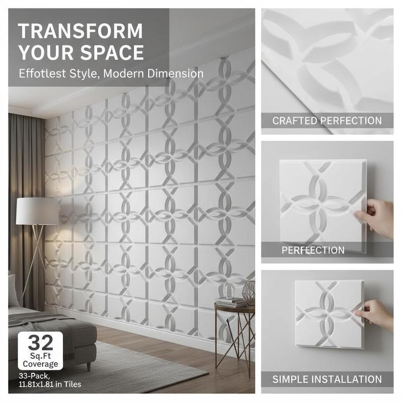 Mattet White Three-Dimensional - огляд і ціна Gaming Accessories For Room