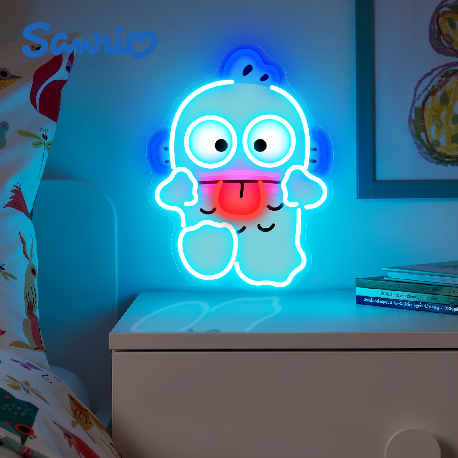 Cute Hangyodon Neon Sign USB L - огляд і ціна Gaming Accessories Bedroom