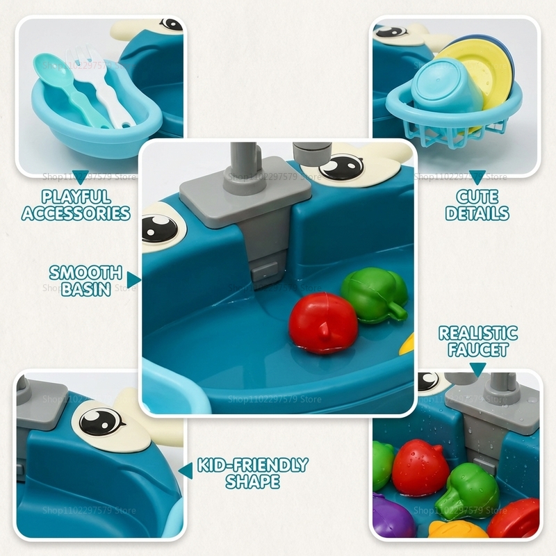 Children Play Kitchen Set with - огляд і ціна Gaming Accessories 10 Year Old