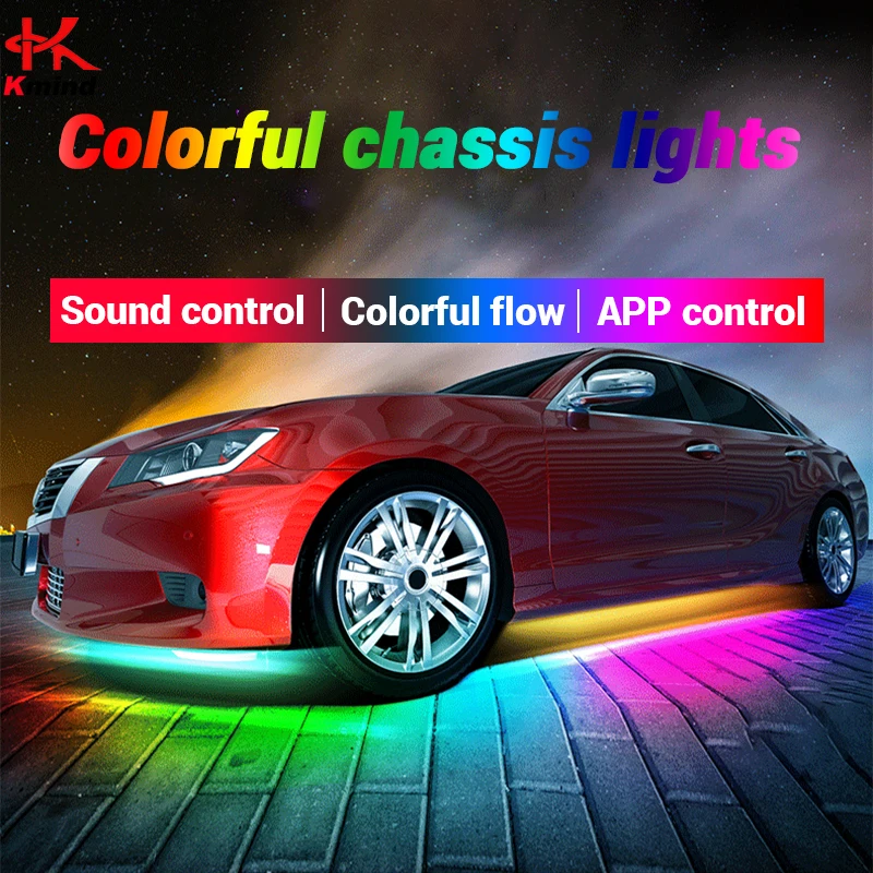 Car Underglow Neon LED Lights  - огляд і ціна Rgb Hub Sync