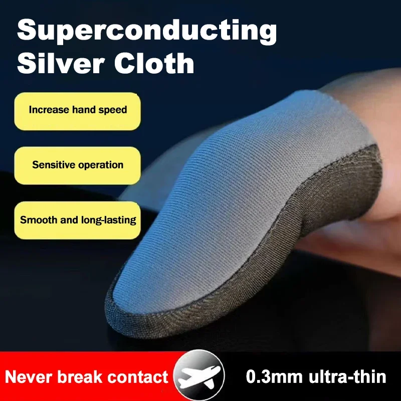 1 Pair NEW Touch Screen Finger - огляд і ціна Gaming Accessories For Room