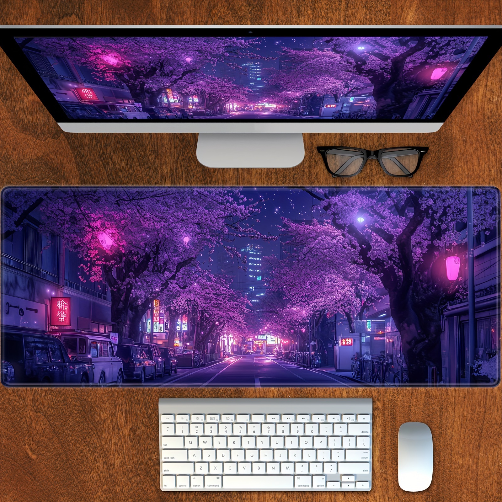 Mouse Pad Japanese Street Purp - огляд і ціна Gaming Accessories