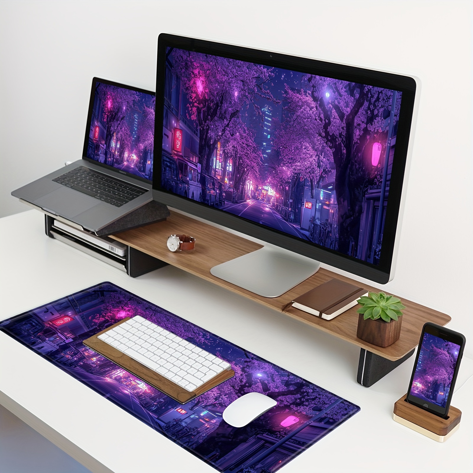 Mouse Pad Japanese Street Purp - огляд і ціна Gaming Accessories