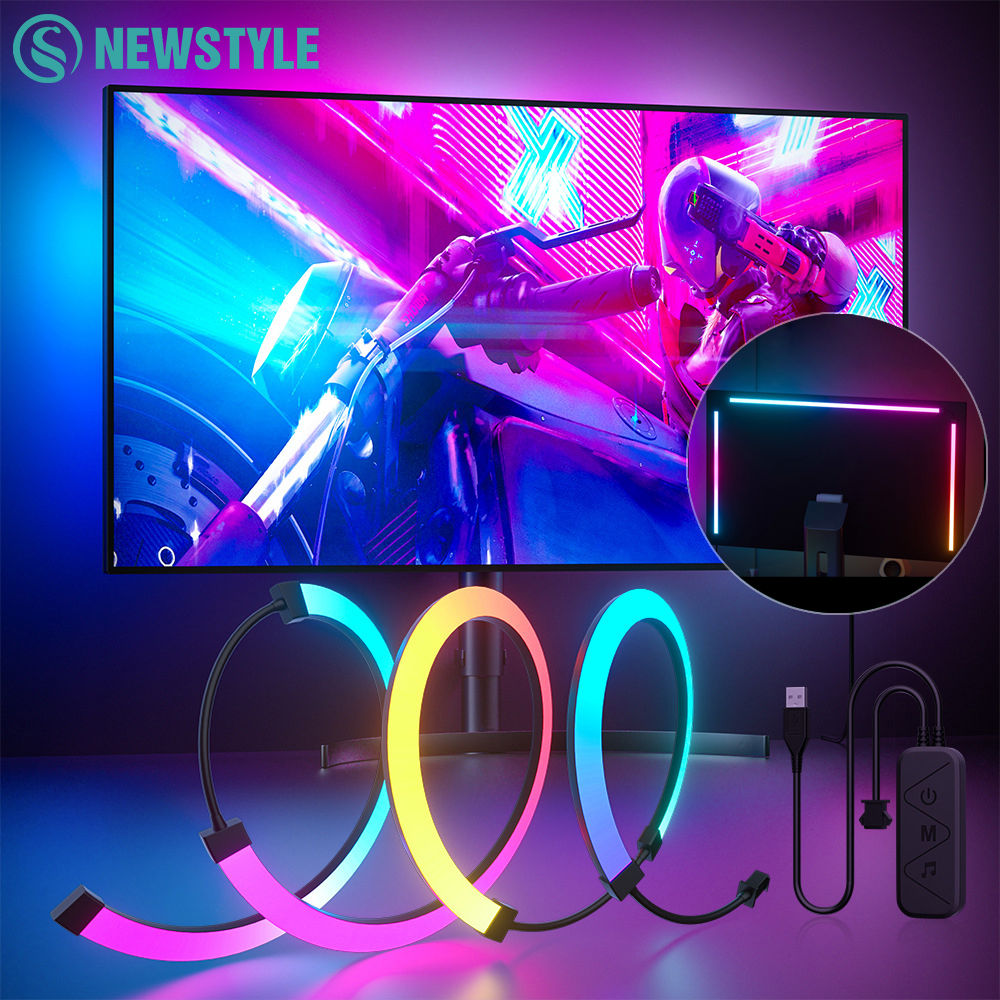RGB Gaming Lights Strip Monito - огляд і ціна Gaming Accessories Bedroom