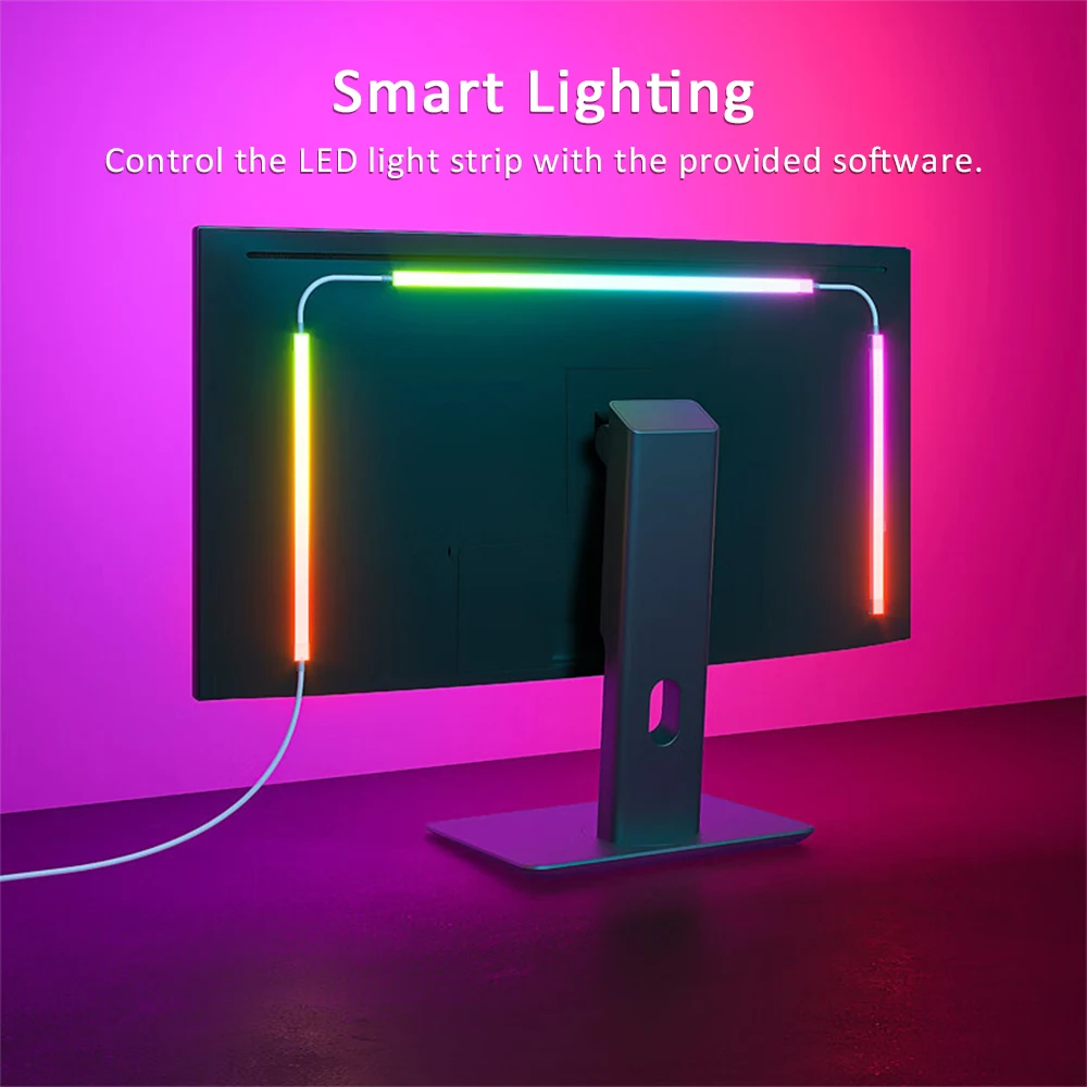 USB Computer Sync Light Strip  - огляд і ціна Gaming Accessories Bedroom