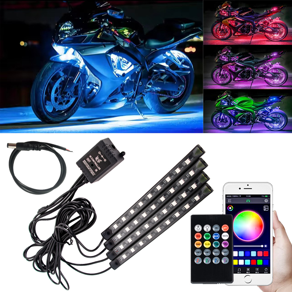 LED Motorcycle Car Atmosphere  - огляд і ціна Rgb Hub Sync