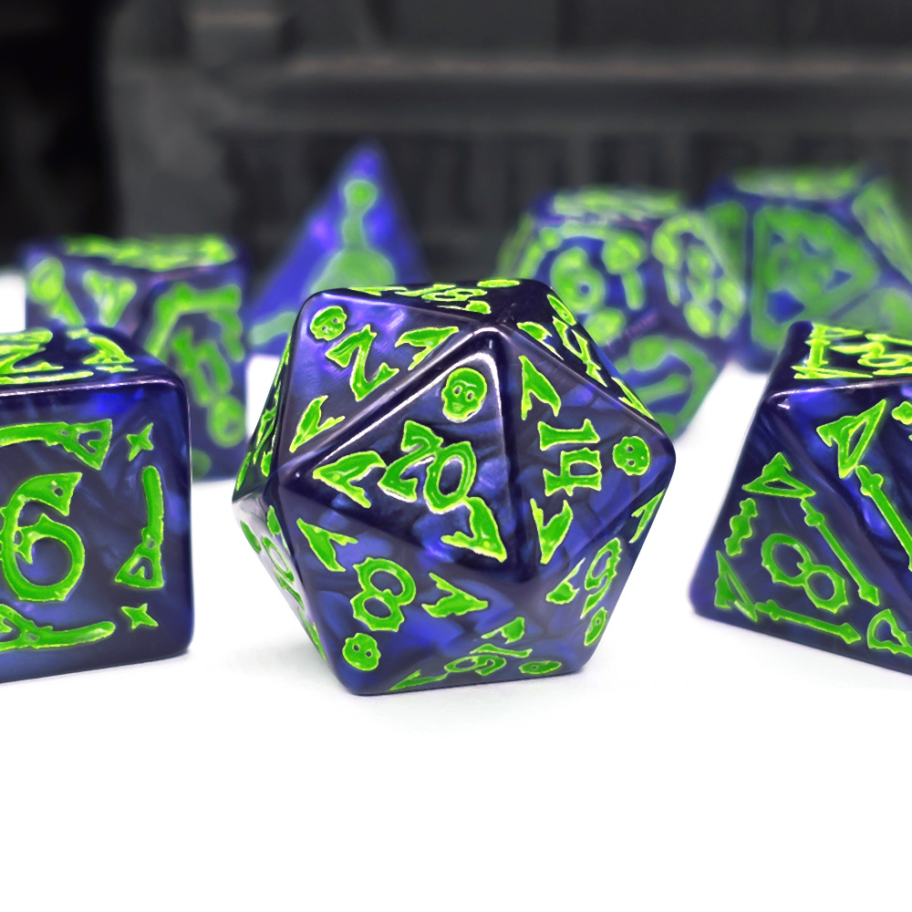 Cthulhu Dark Blue & Neon Green - огляд і ціна Gaming Set Accessories