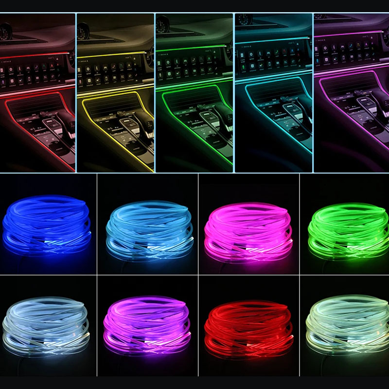 Car RGB Ambient LED Light Stri - огляд і ціна Rgb Hub Sync