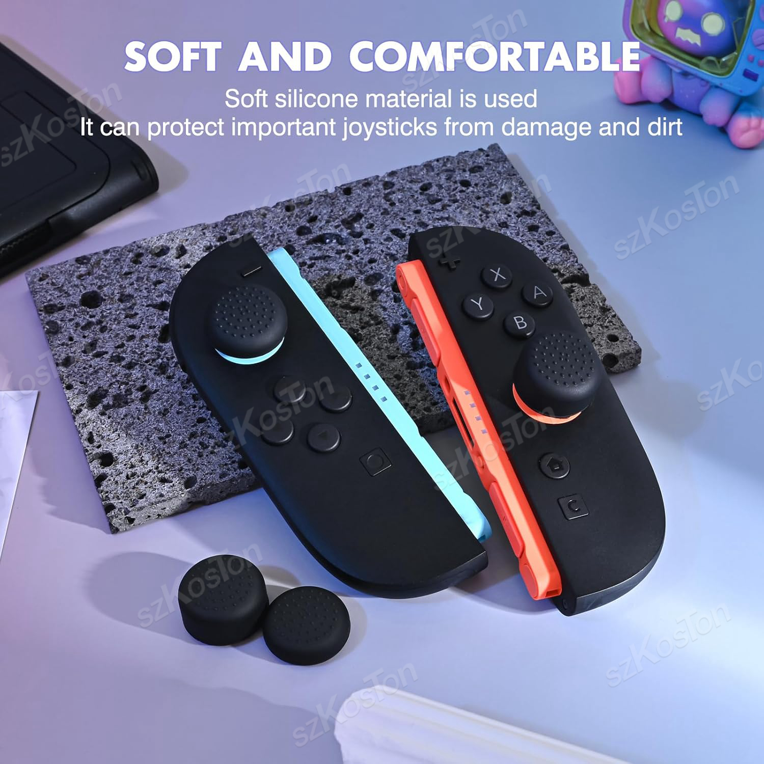 4PCS For Switch 2 No-Slip Sili - огляд і ціна Gaming Kit Accessories Nintendo Switch