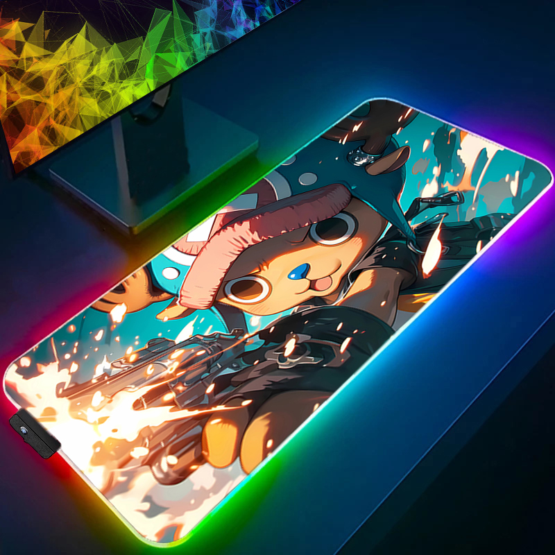 RGB Mouse Pad one piece Tony T - огляд і ціна Gaming Accessories Wholesale