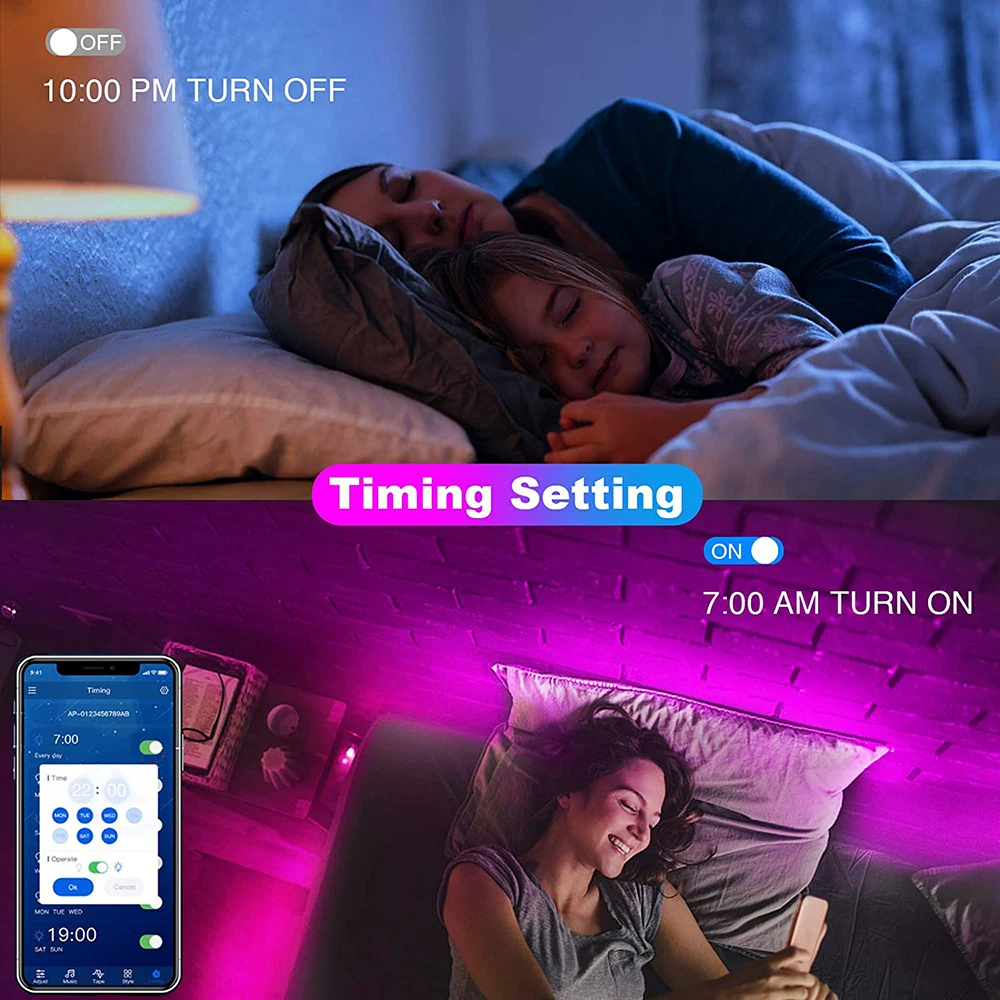 Bluetooth LED Lights Strip 505 - огляд і ціна Rgb Hub Sync