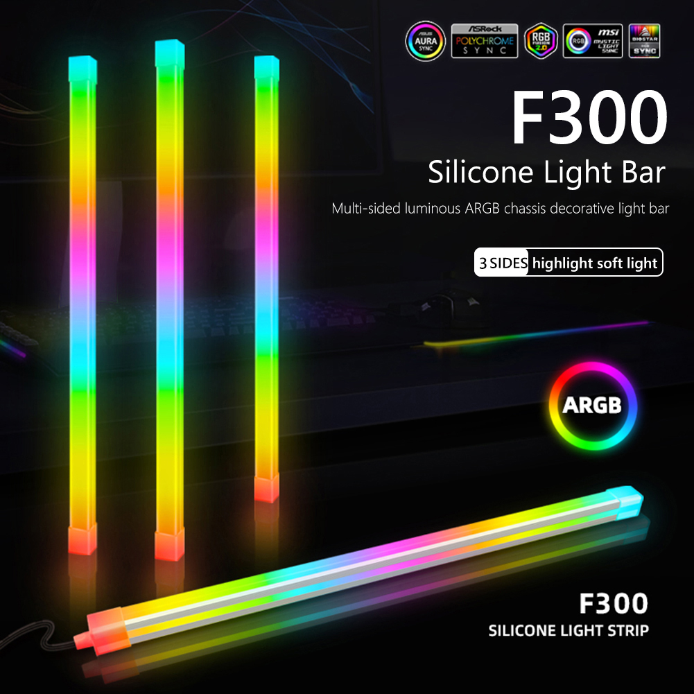 1/2PCS COOLMOON 30cm Aluminum  - огляд і ціна Rgb Hub Sync
