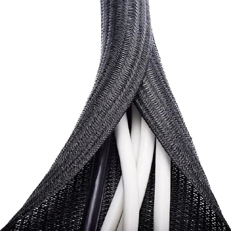1m 3m 5m braided cable sleeve  - огляд і ціна Cable Sleeve Braided