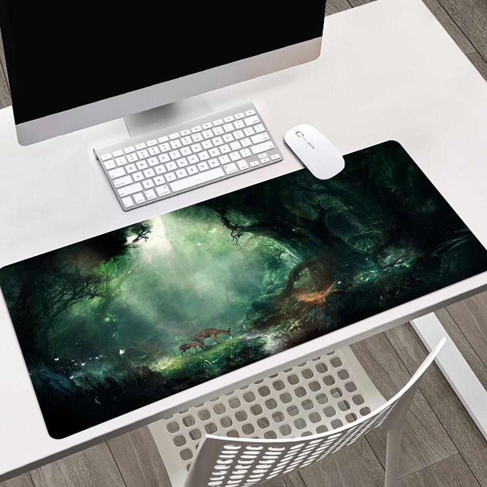 Mouse Pad Playmat Green Forest - огляд і ціна Gaming Accessories Organizer