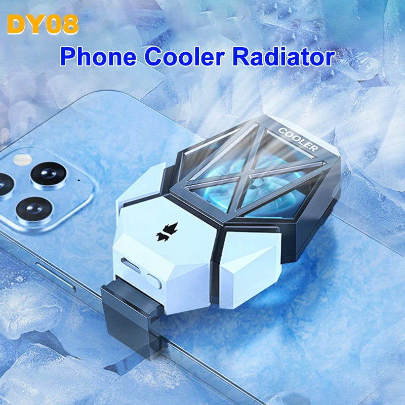 DY08 Mobile Phone Cooling Fan  - огляд і ціна Gaming Accessories For Room