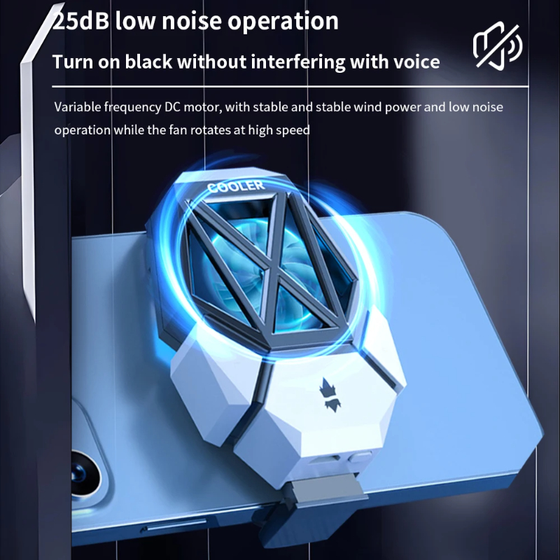 DY08 Mobile Phone Cooling Fan  - огляд і ціна Gaming Accessories For Room