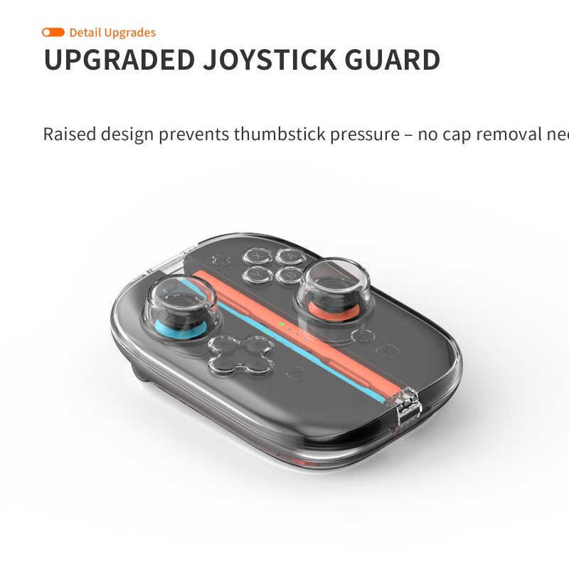 For Switch 2 Joycon Transparen - огляд і ціна Gaming Kit Accessories Nintendo Switch
