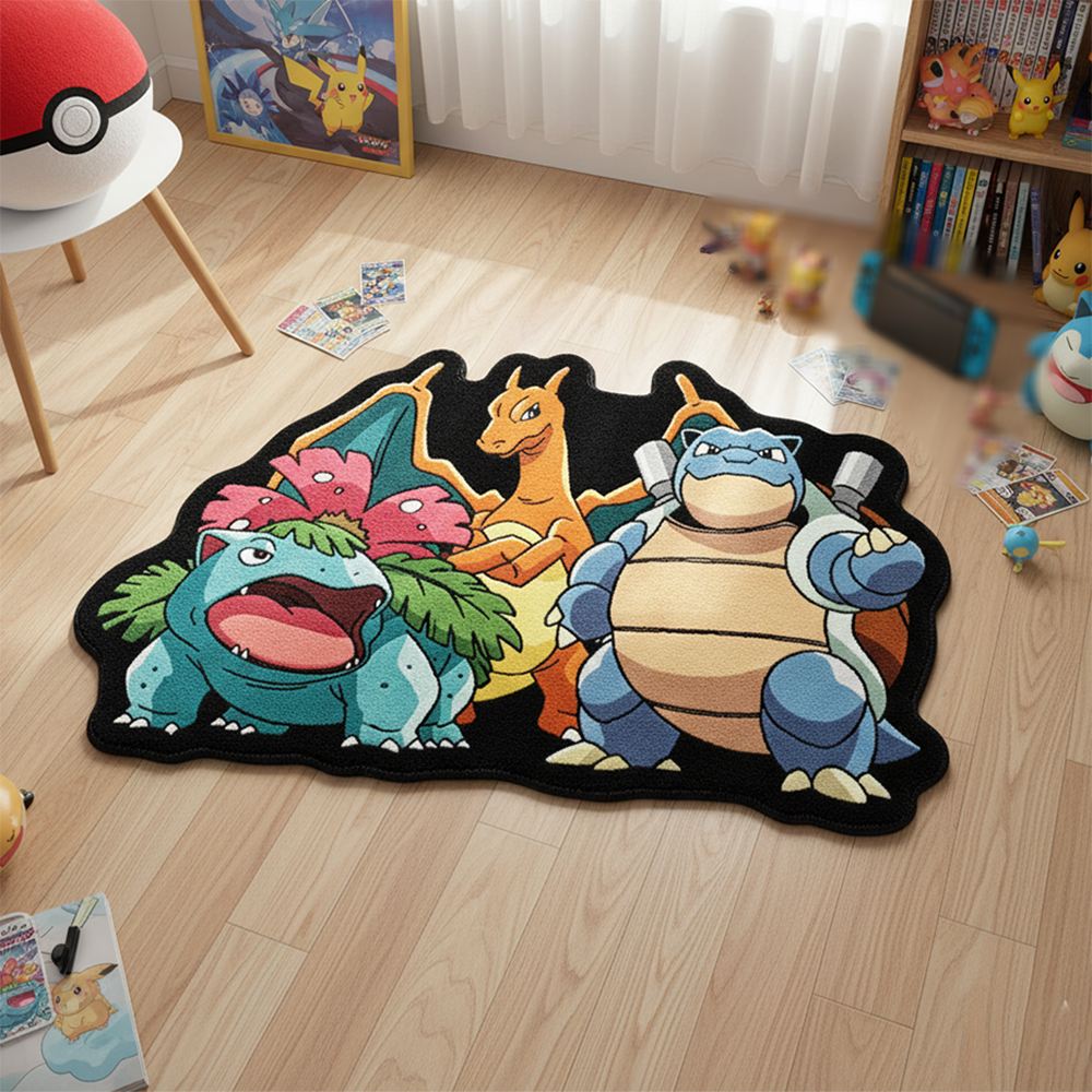 Pokemon Starter Trio Anime Are - огляд і ціна Gaming Accessories For Room