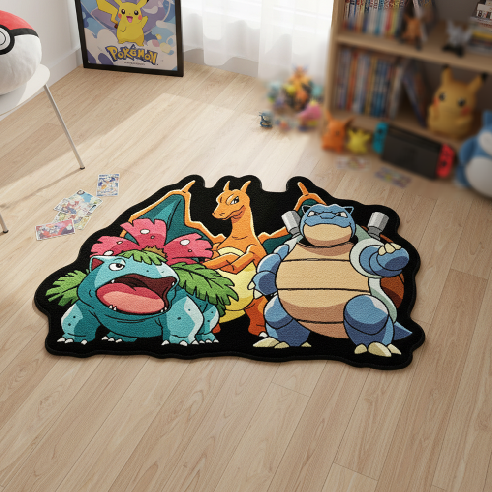 Pokemon Starter Trio Anime Are - огляд і ціна Gaming Accessories For Room