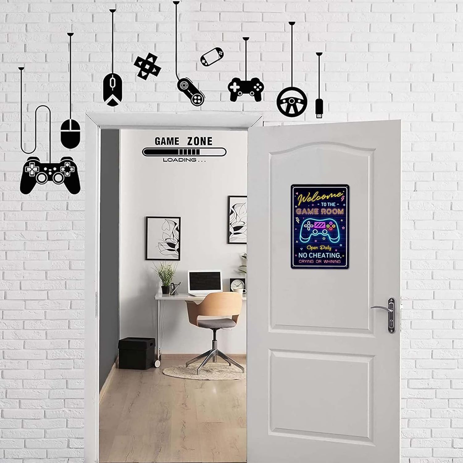 Man Cave Decor Welcome To The  - огляд і ціна Gaming Accessories Retro