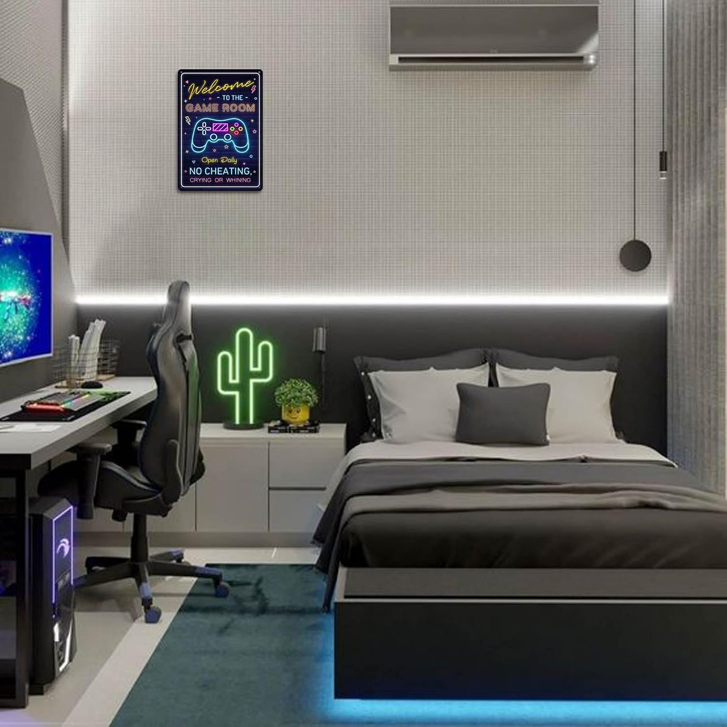 Man Cave Decor Welcome To The  - огляд і ціна Gaming Accessories Retro
