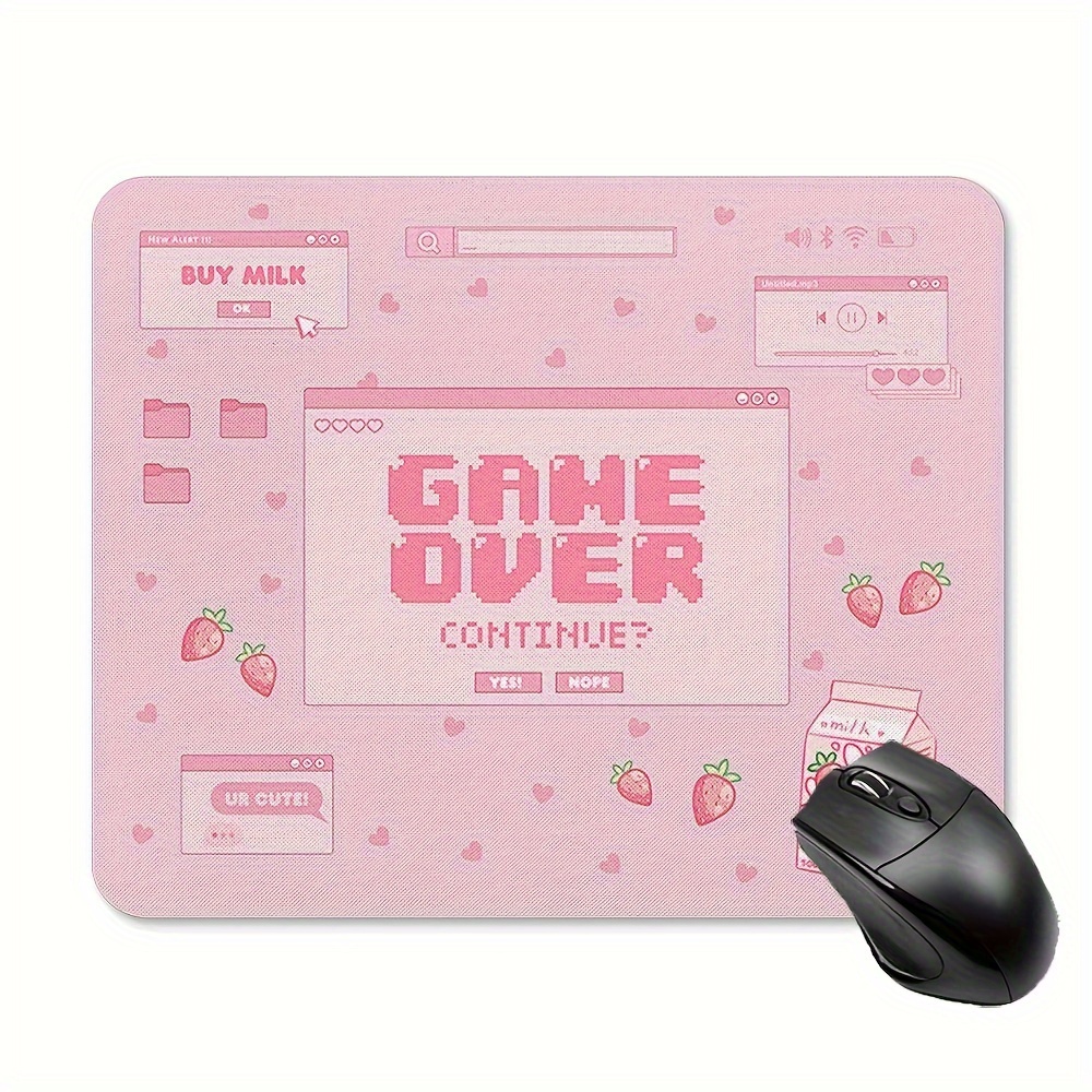 Pink Gaming Mouse Pad Non-Slip - огляд і ціна Gaming Accessories Organizer